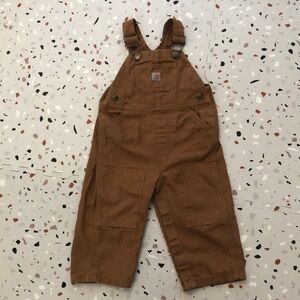 Carhartt toddler overalls. Size 18 months.  In excellent used condition.